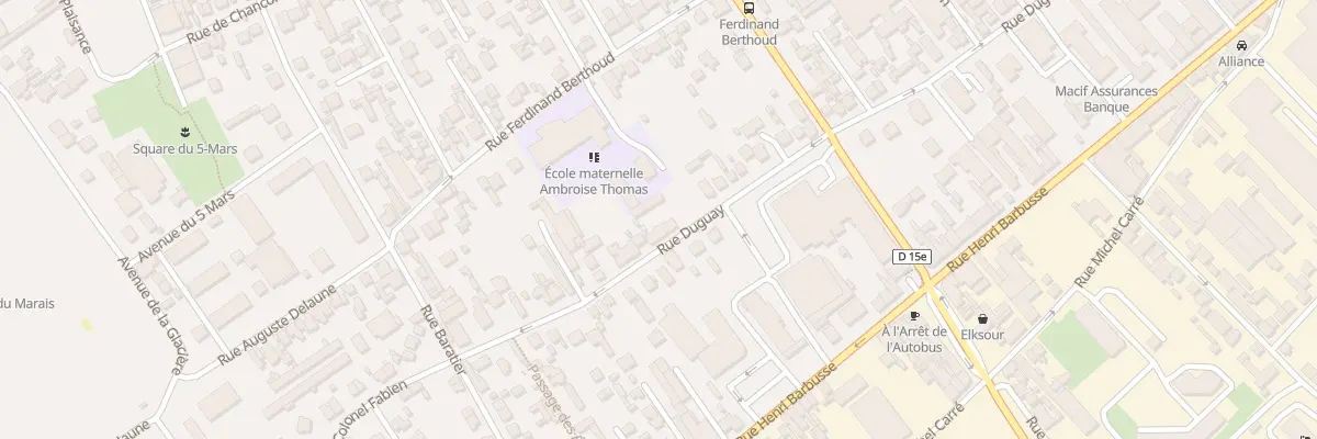 Plan du 90 Rue Duguay à Argenteuil