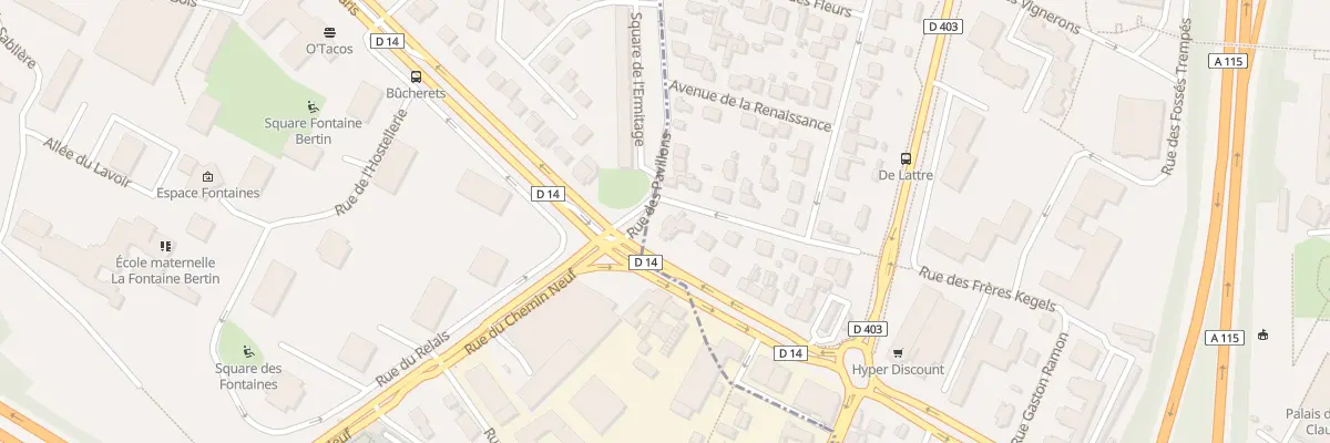 Plan du 188 Bd Gambetta à Sannois