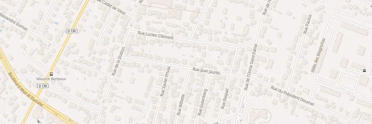 Plan du 31 Rue Jean Jaures à Franconville
