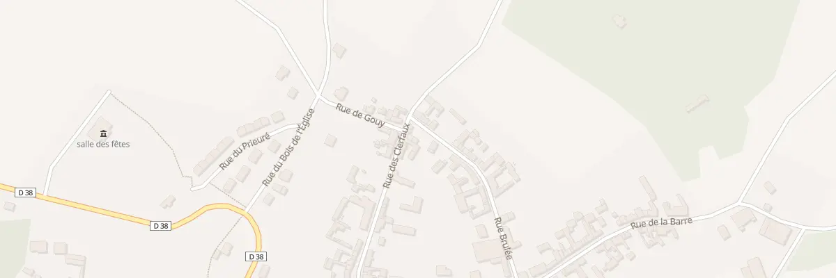 Plan du 13 Rue Brûlée à Bonneuil-les-Eaux