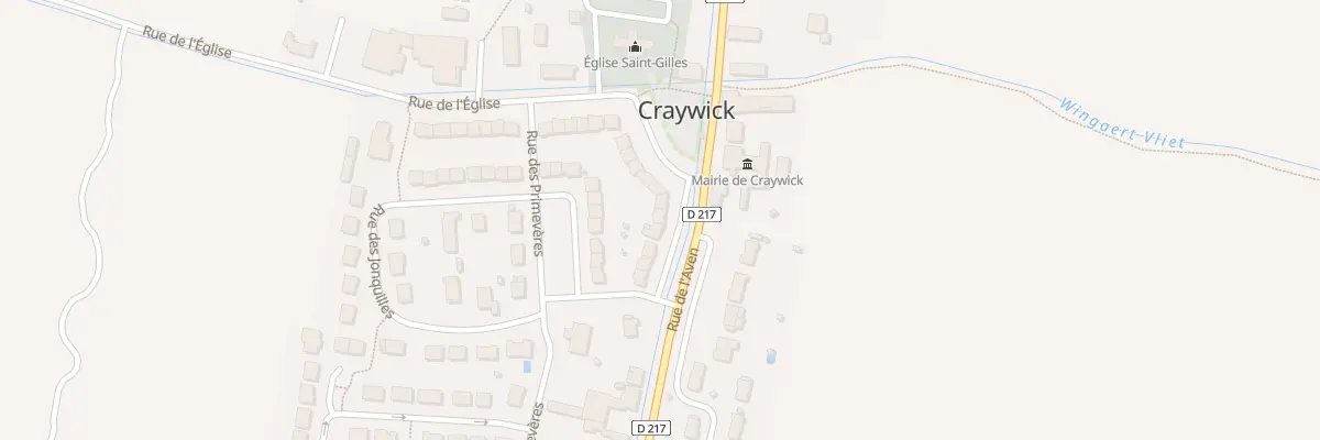 Plan du 32 All des Rainettes à Craywick