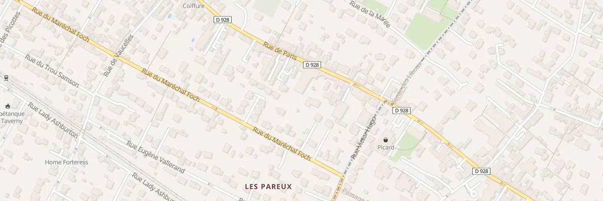 Plan du 23 Rue de Paris à Taverny