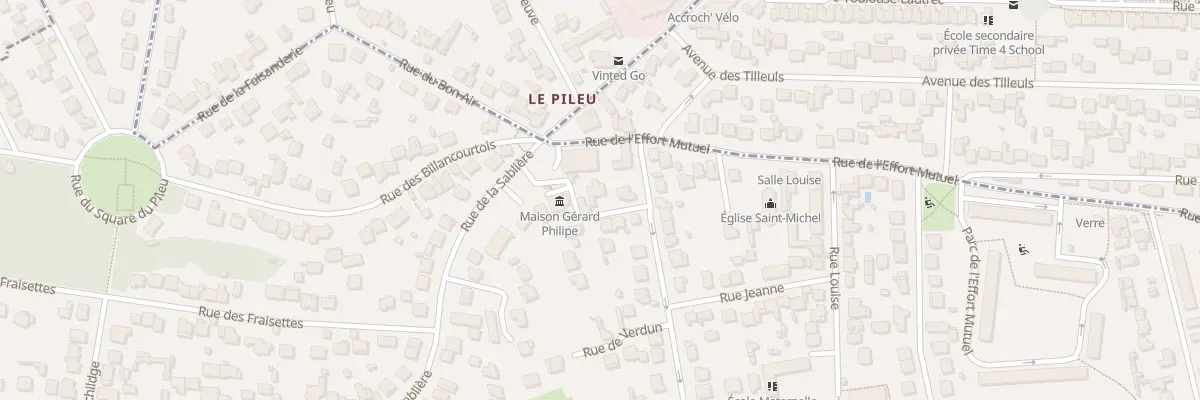 Plan du 35 Rue de Verdun à Palaiseau