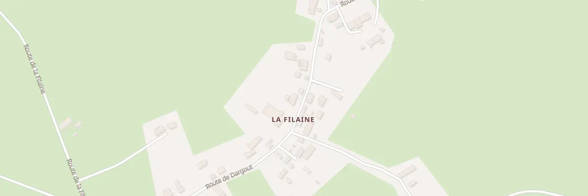 Plan du 23 La Filaine à Châteaumeillant