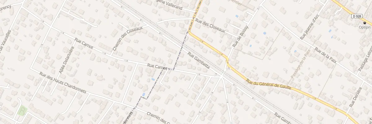 Plan du 188 Rue du Général de Gaulle à Saint-Leu-la-Forêt