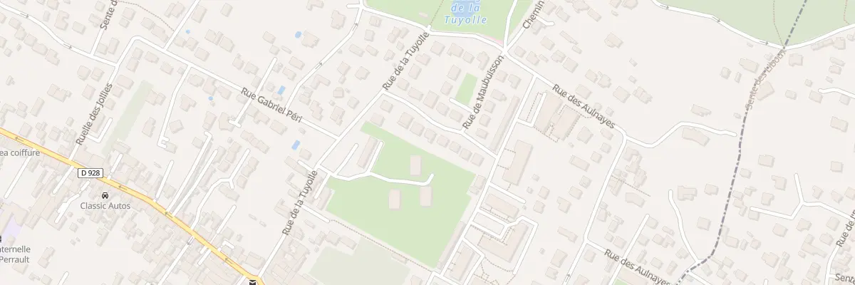Plan du 8 Rue du Martrais à Taverny