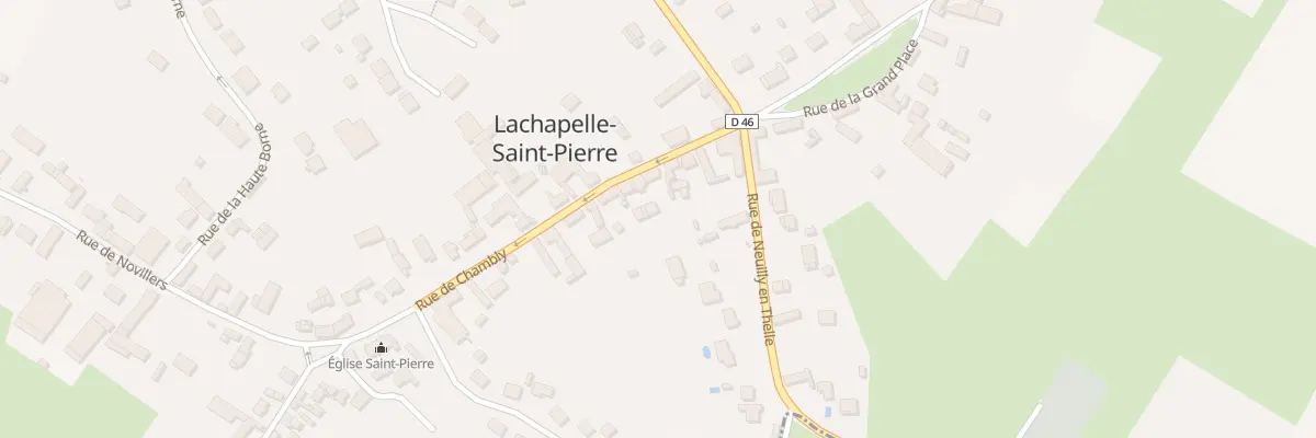 Plan du 93Q Rue de Chambly à Lachapelle-Saint-Pierre