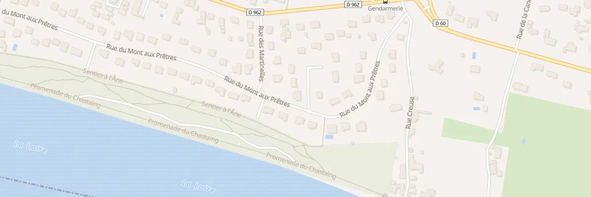 Plan du 73 Rue du Mont aux Prêtres à Châteauneuf-sur-Loire