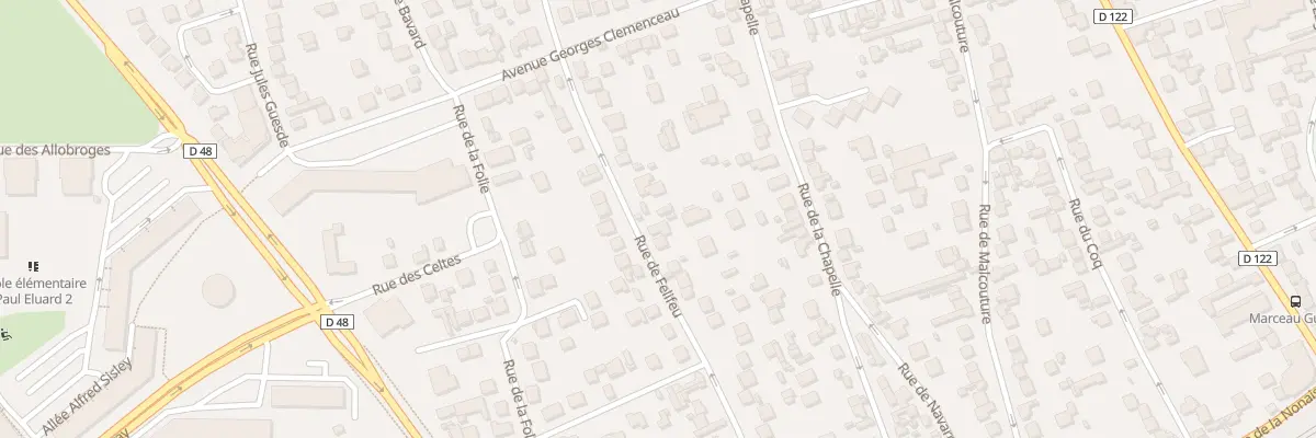 Plan du 46 Rue de Felifeu à Argenteuil