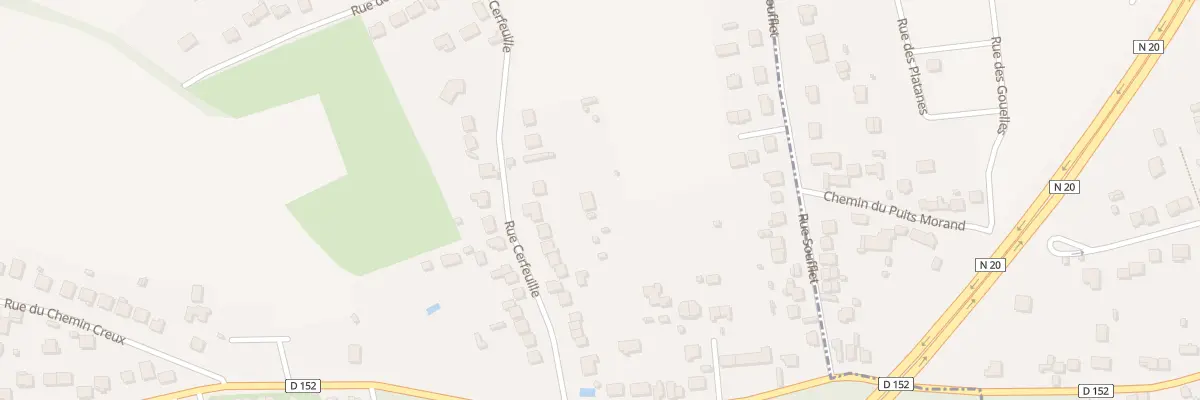 Plan du 12T Rue Cerfeuille à Ollainville