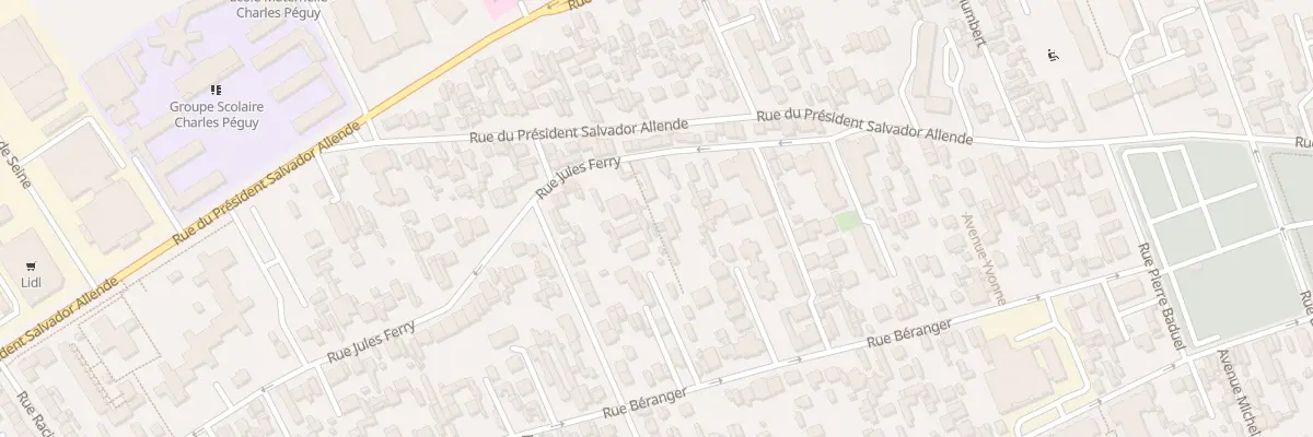 Plan du 53 Rue Jules Ferry à Colombes