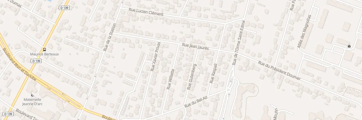 Plan du 26 Rue Willette à Franconville