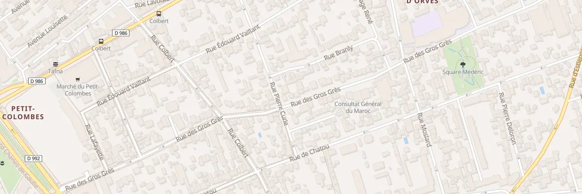 Plan du 124B Rue des Gros Grès à Colombes