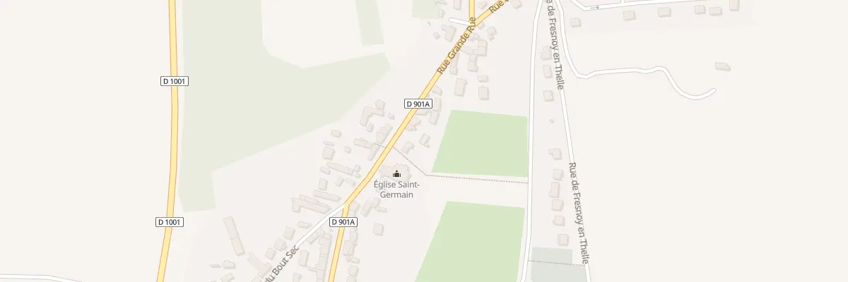 Plan du 30B Rue Grande Rue à Puiseux-le-Hauberger