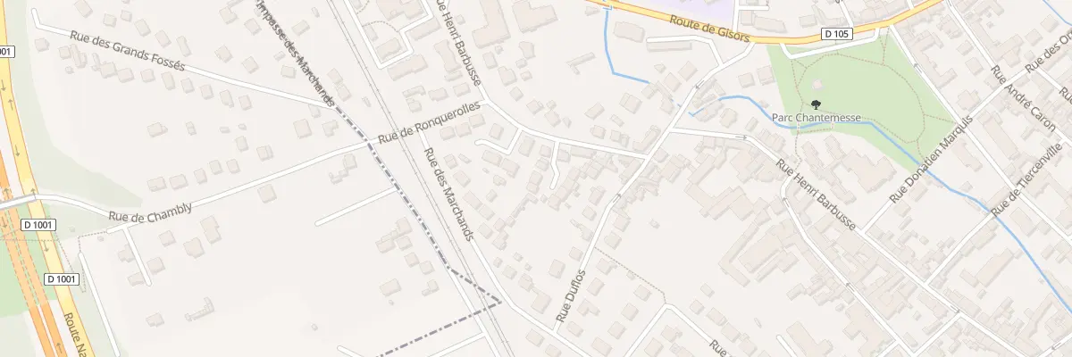 Plan du 18 Rue Sorbier à Chambly