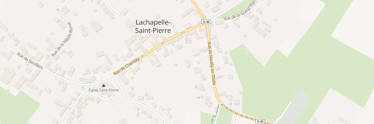 Plan du 66 Rue de Neuilly - En - Thelle à Lachapelle-Saint-Pierre