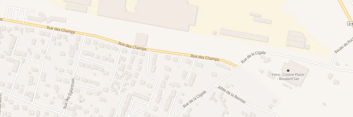 Plan du 86 Rue des Champs à Châteauneuf-sur-Loire