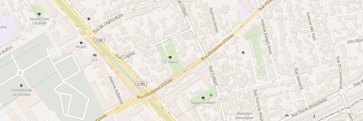 Plan du 342 Rue d’Estienne d’Orves à Colombes