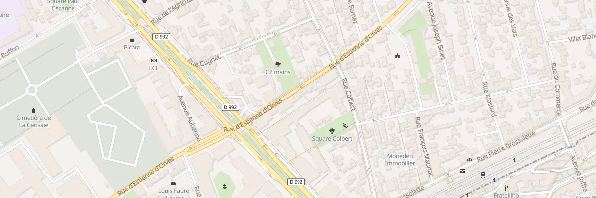 Plan du 291 Rue d’Estienne d’Orves à Colombes