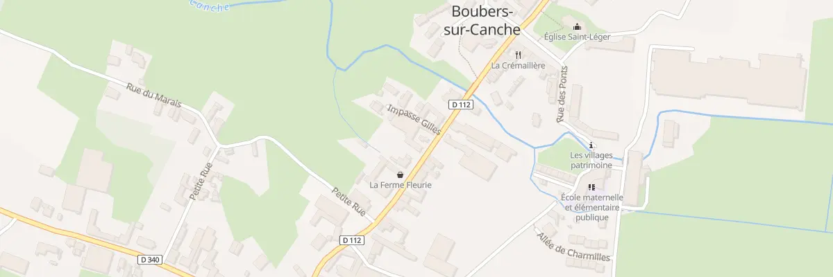 Plan du 11 Rue du Bourg à Boubers-sur-Canche