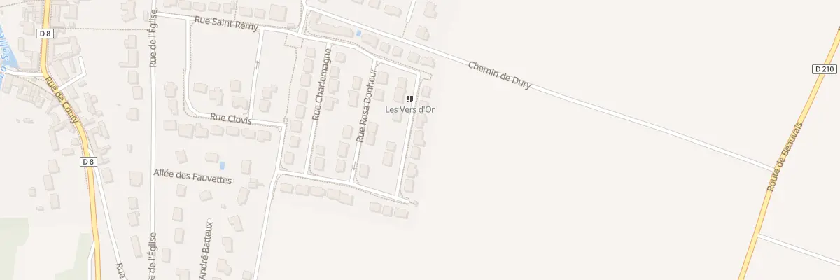 Plan du 17 Rue Alfred Manessier à Vers-sur-Selle