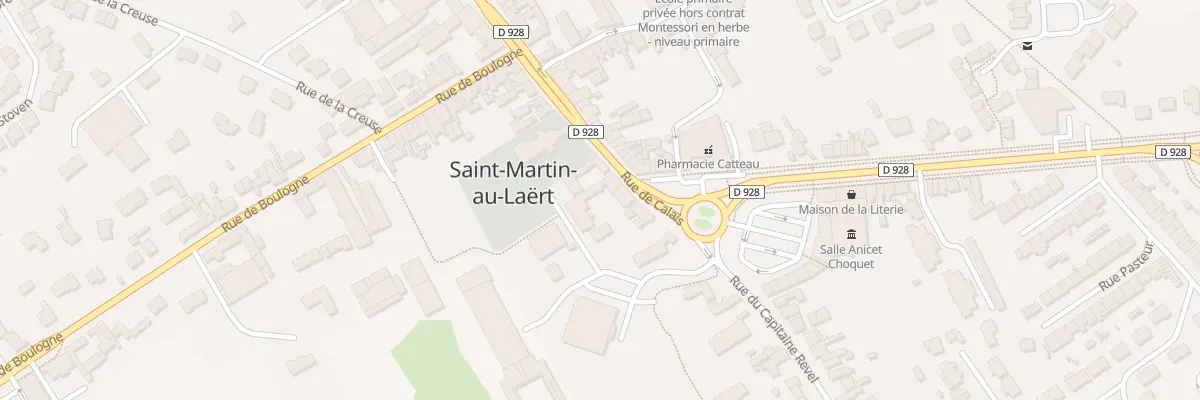 Plan du 5 Rue de Calais à Saint-Martin-lez-Tatinghem