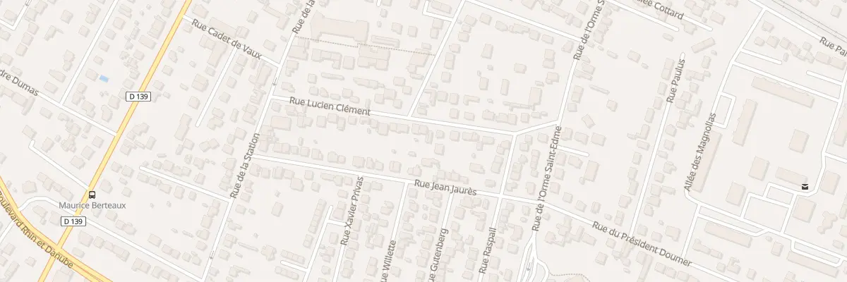 Plan du 26 Rue Lucien Clément à Franconville