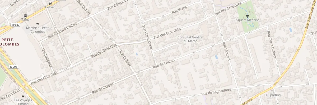 Plan du 49 Rue Pierre Curie à Colombes