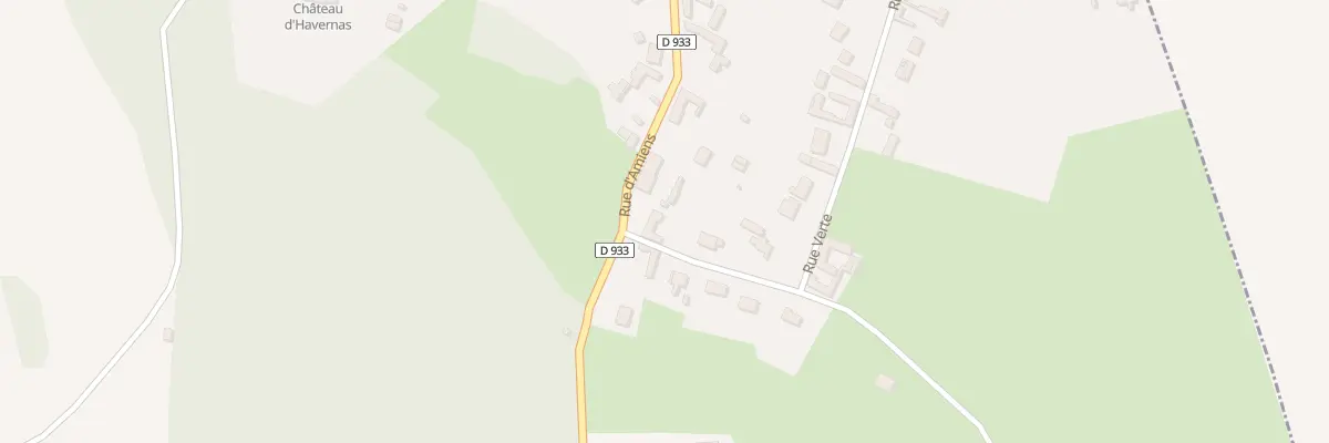 Plan du 32 Rue Verte à Havernas