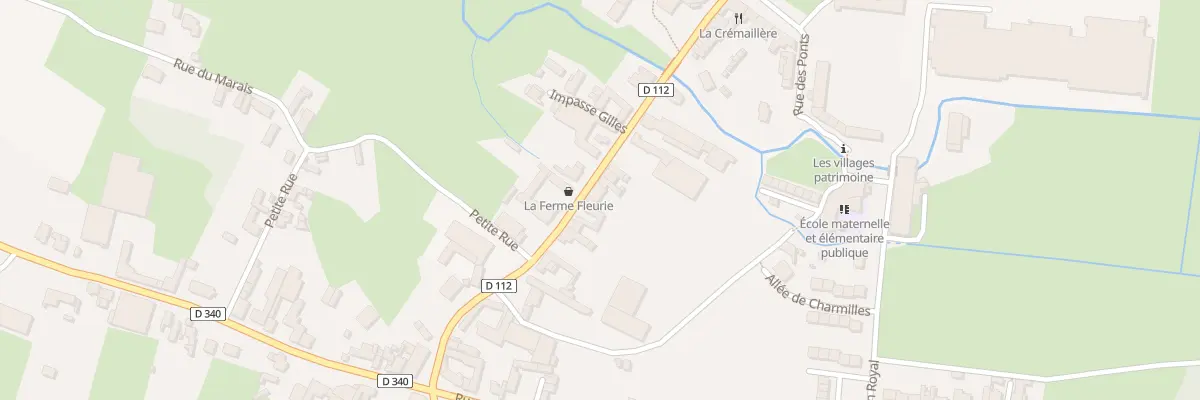 Plan du 14 Rue du Bourg à Boubers-sur-Canche