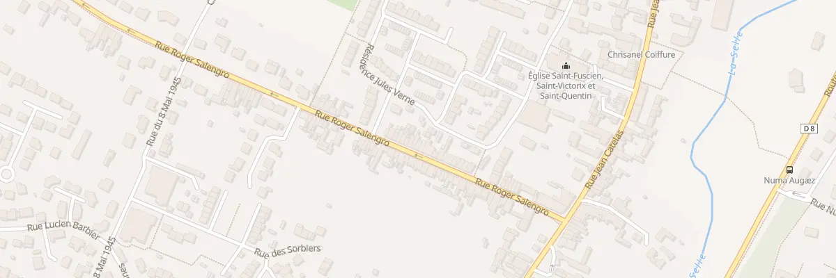 Plan du 36 Rue Roger Salengro à Saleux