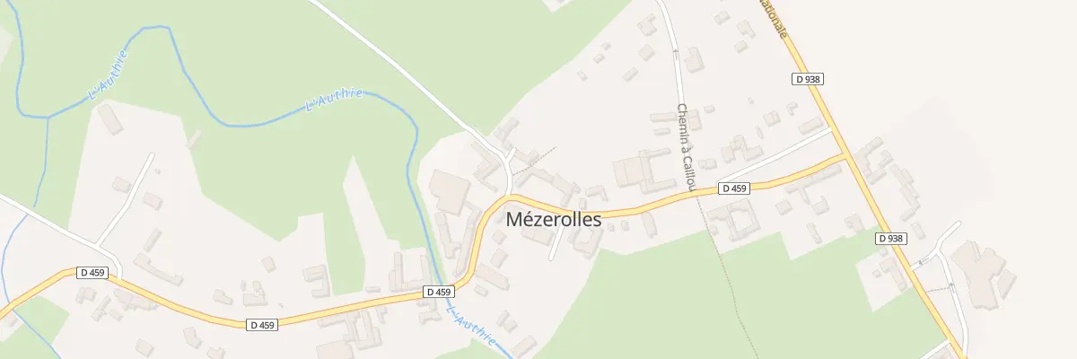 Plan du 20 Gr Grande Rue à Mézerolles