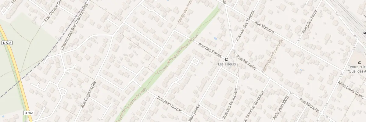 Plan du 19 Rue des Aulnaies à Saint-Leu-la-Forêt