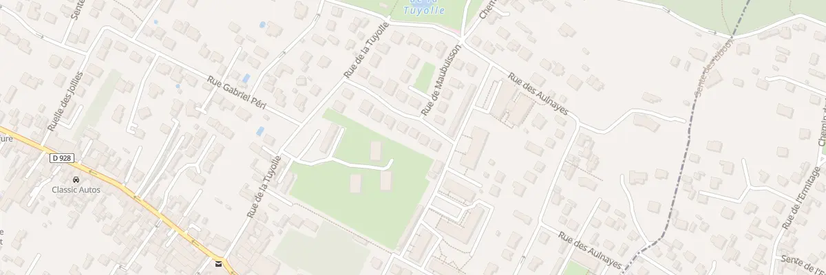 Plan du 12 Rue du Martrais à Taverny