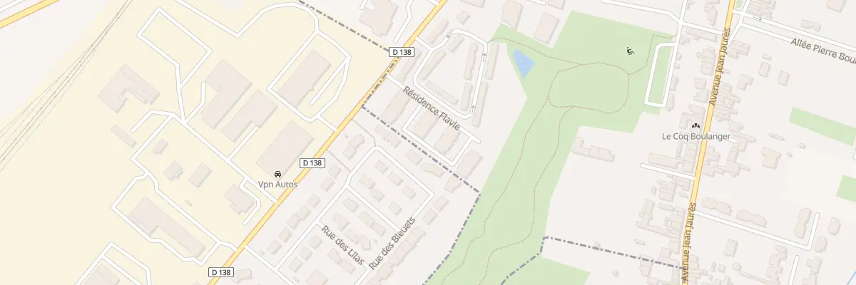Plan du 5039F Rue Alfred de Musset à Salouël