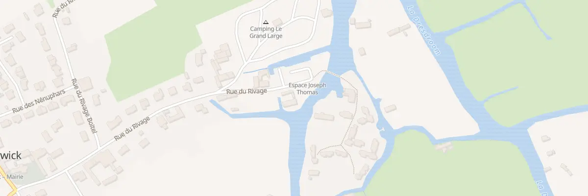 Plan du 28 Rue du Rivage à Salperwick