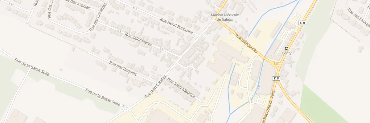 Plan du 182 Rue Jean Catelas à Saleux