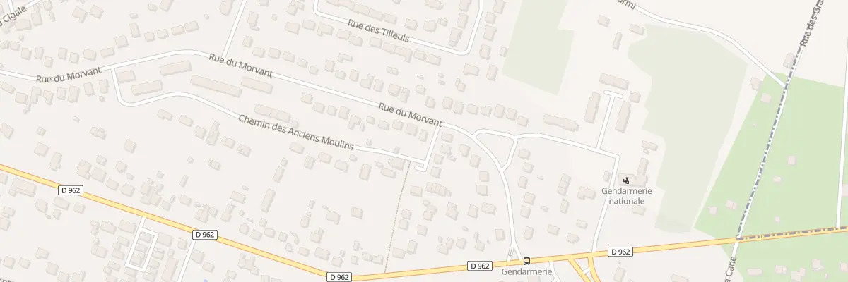 Plan du 2 Rue de l’Ormeau à Châteauneuf-sur-Loire