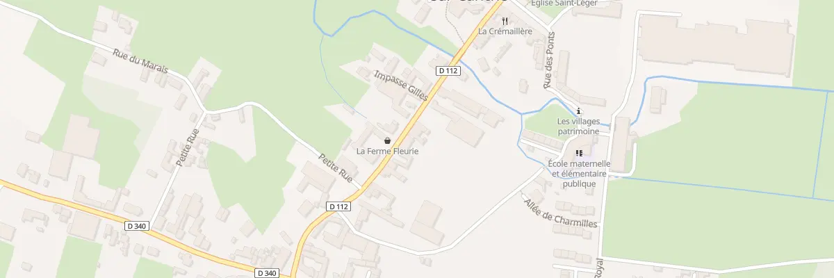 Plan du 16 Rue du Bourg à Boubers-sur-Canche