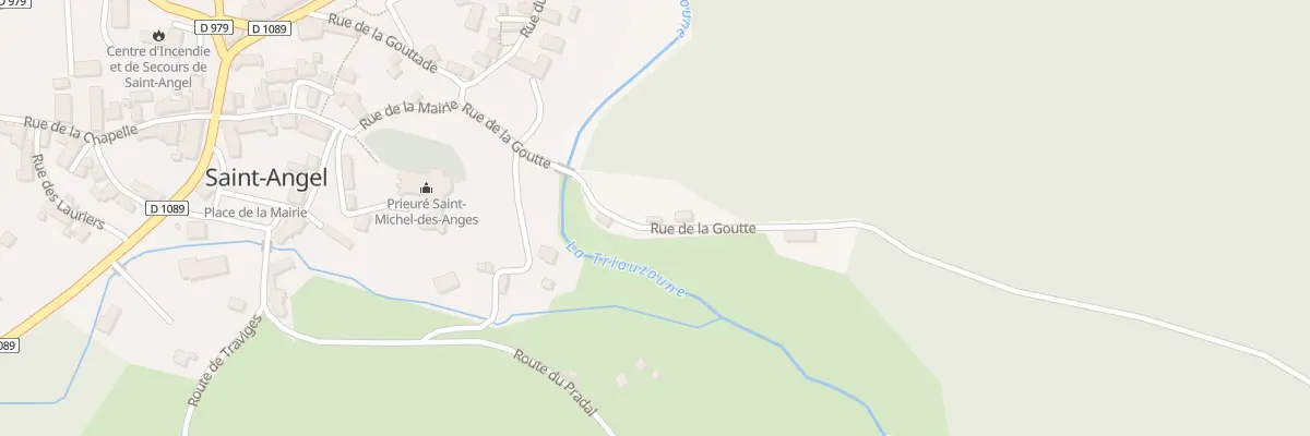 Plan du 5137 La Goutte à Saint-Angel