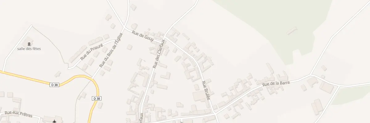 Plan du 11 Rue Brûlée à Bonneuil-les-Eaux