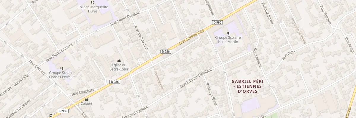 Plan du 23 Rue Lavoisier à Colombes