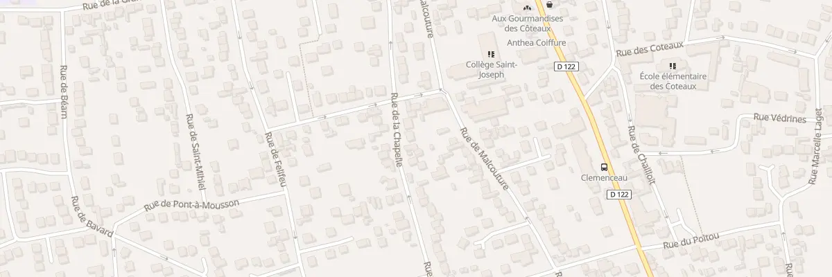 Plan du 110 Rue de la Chapelle à Argenteuil