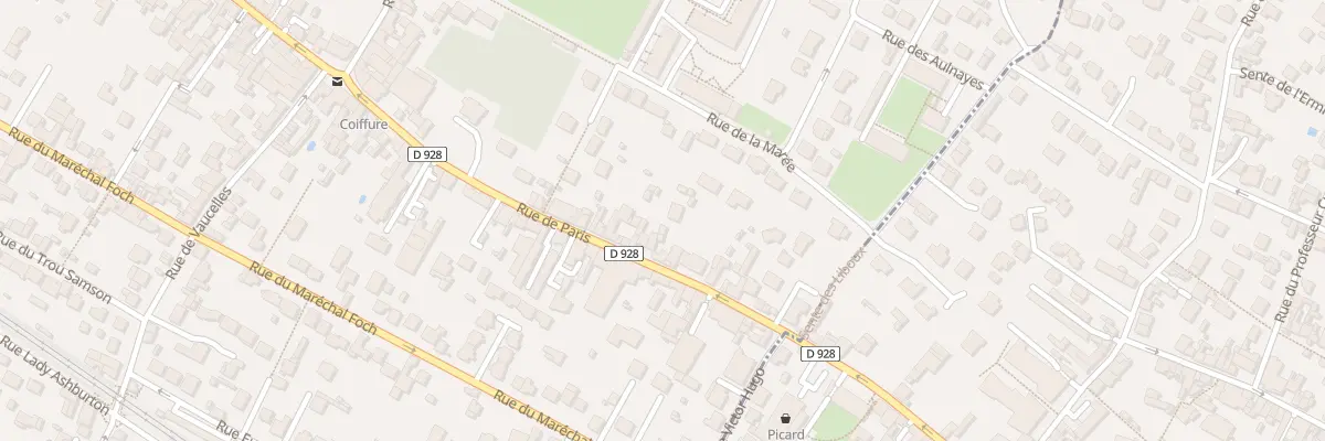 Plan du 20 Rue de Paris à Taverny