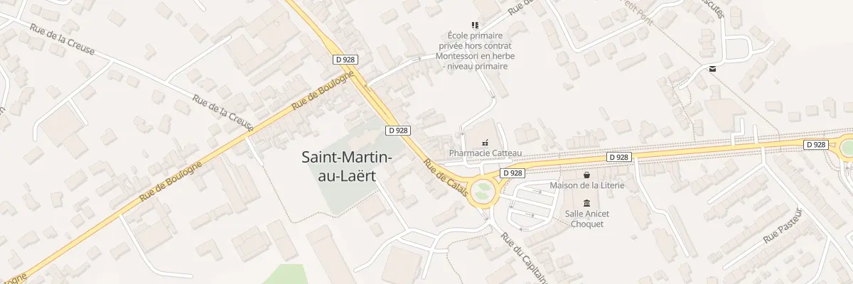 Plan du 8 Rue de Calais à Saint-Martin-lez-Tatinghem