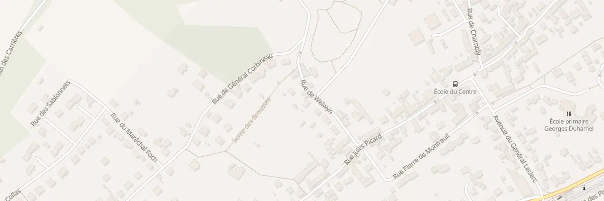 Plan du 19 Rue de Welwyn à Champagne-sur-Oise