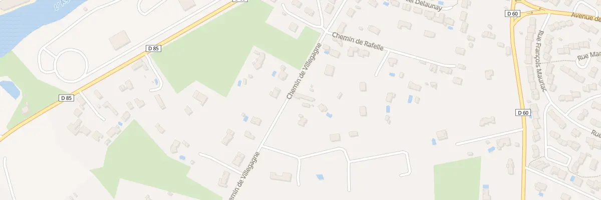 Plan du 25 Che de Villegagne à Castres