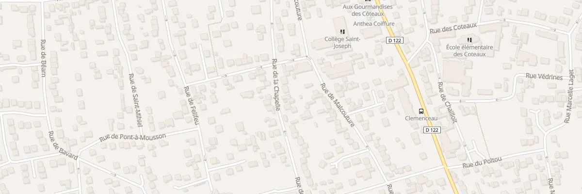 Plan du 108 Rue de la Chapelle à Argenteuil