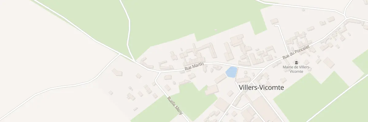 Plan du 12 Rue Martin à Villers-Vicomte