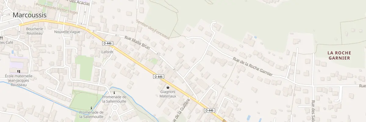 Plan du 33 Rue Malte Brun à Marcoussis